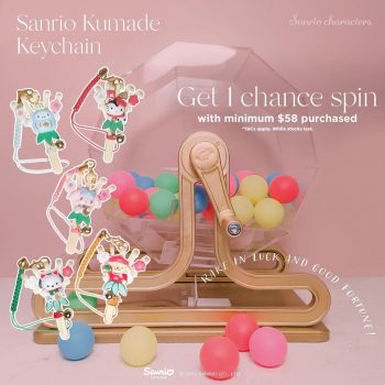 Sanrio-Kumade-Keychain-Special-350x350 25 Jan 2023 Onward: Sanrio Kumade Keychain Special