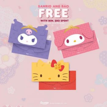 Sanrio-Store-CNY-FREE-Sanrio-Ang-Bao-Promotion-350x350 9 Jan 2023 Onward: Sanrio Store CNY FREE Sanrio Ang Bao Promotion