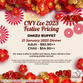 Shin-Minori-Chinese-New-Year-Eve-Buffet-Promotion-350x350 21 Jan 2023: Shin Minori Chinese New Year Eve Buffet Promotion