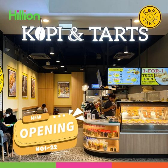 16 Jan-15 Feb 2023: Subway and Kopi & Tarts have Officially Opened at ...