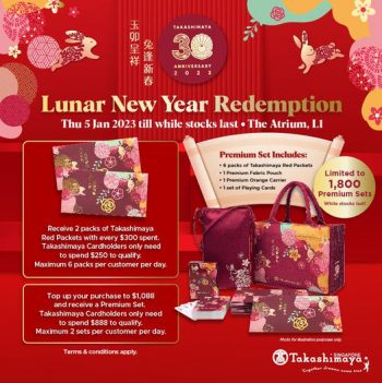 Takashimaya-Lunar-New-Year-Promo-350x351 5 Jan 2023: Takashimaya Lunar New Year Promo