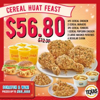 Texas-Chicken-CNY-Cereal-Feasts-Promotion-1-350x350 27 Jan 2023 Onward: Texas Chicken CNY Cereal Feasts Promotion