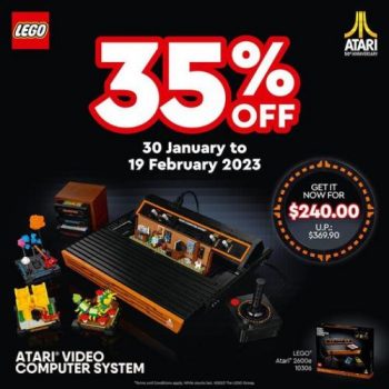 The-Brick-Shop-LEGO-Atari-35-OFF-Promotion-350x350 30 Jan-19 Feb 2023: The Brick Shop LEGO Atari 35% OFF Promotion