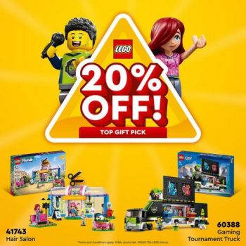 The-Brick-Shop-LEGO-Top-Gift-Pick-20-OFF-Promotion-350x350 2 Jan-2 Apr 2023: The Brick Shop LEGO Top Gift Pick 20% OFF Promotion