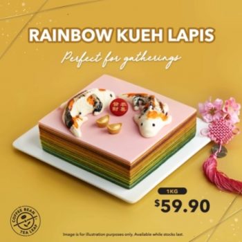 The-Coffee-Bean-Tea-Leaf-Rainbow-Kueh-Lapis-Promo-350x350 12 Jan 2023 Onward: The Coffee Bean & Tea Leaf Rainbow Kueh Lapis Promo