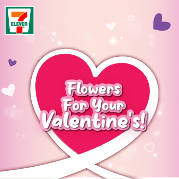 7-Eleven-Valentines-Day-Bouquet-Promo-350x350 Now till 14 Feb 2023: 7-Eleven Valentine's Day Bouquet Promo