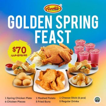 Arnolds-Fried-Chicken-Golden-Spring-Feast-Promotion-350x350 13 Feb 2023 Onward: Arnold's Fried Chicken Golden Spring Feast Promotion