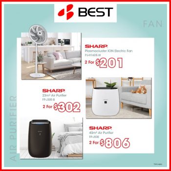 BEST-Denki-Sharp-1-For-1-Deal-1-350x350 Now till 31 Mar 2023: BEST Denki  Sharp 1 For 1 Deal