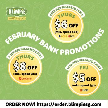 Blimpie-February-Bank-Promotion-350x350 6 Feb 2023 Onward: Blimpie February Bank Promotion