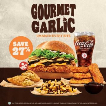 Burger-King-Gourmet-Garlic-Burger-Promotion-1-350x350 14 Feb 2023 Onward: Burger King Gourmet Garlic Burger Promotion