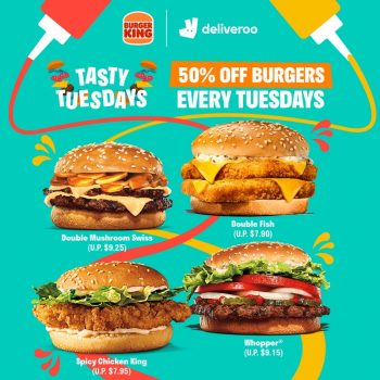 Burger-King-Tasty-Tuesdays-Deal-with-Deliveroo-350x350 14 Feb 2023 Onward: Burger King Tasty Tuesdays Deal with Deliveroo