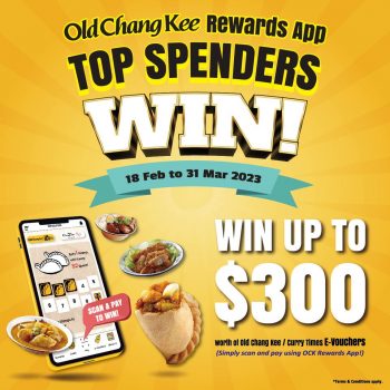 Curry-Times-Old-Chang-Kee-Rewards-App-Contest-350x350 18 Feb-31 Mar 2023: Curry Times Old Chang Kee Rewards App Contest