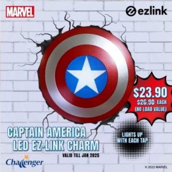 EZ-Link-Captain-America-LED-Charm-350x350 15 Feb 2023 Onward: EZ-Link Captain America LED Charm
