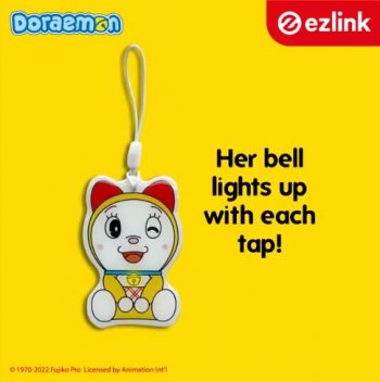 EZ-Link-Dorami-LED-Charm-Promo-350x352 1 Feb 2023 Onward: EZ-Link Dorami LED Charm Promotion