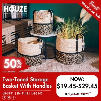 HOUZE-Warehouse-Sale-3-350x350 10-12 Feb 2023: HOUZE Warehouse Sale! Up to 50% OFF at Changi South Lane