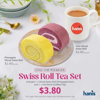 Hanis-Cafe-Bakery-Weekdays-Tea-Set-Deal-350x350 1 Feb 2023 Onward: Hanis Cafe & Bakery Weekdays Tea Set Deal