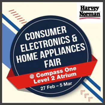 Harvey-Norman-Consumer-Electronics-Home-Appliances-Fair-Sale-at-Compass-One-350x350 27 Feb-5 Mar 2023: Harvey Norman Consumer Electronics & Home Appliances Fair Sale at Compass One