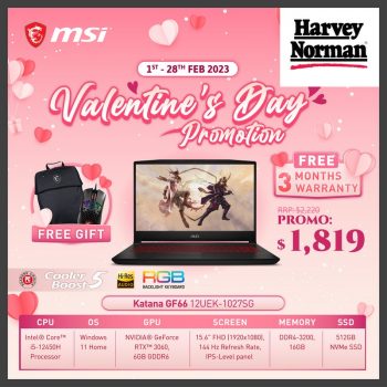 Harvey-Norman-MSI-Valentines-Day-Promo-350x350 1-28 Feb 2023: Harvey Norman MSI Valentine’s Day Promo