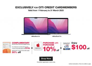 Harvey-Norman-MacBook-Promo-with-Citibank-350x251 Now till 31 Mar 2023: Harvey Norman MacBook Promo with Citibank