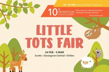 Isetan-Little-Tots-Fair-350x233 24 Feb-9 Mar 2023: Isetan Little Tots Fair