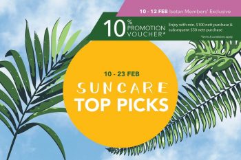 Isetan-Suncare-Top-Pick-Promo-350x233 10-12 Feb 2023: Isetan Suncare Top Pick Promo