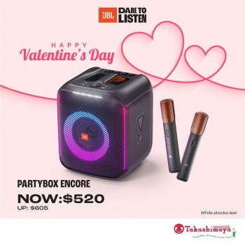 JBL-Valentines-Day-Deal-at-Takashimaya-350x350 Now till 19 Feb 2023: JBL Valentine's Day Deal at Takashimaya