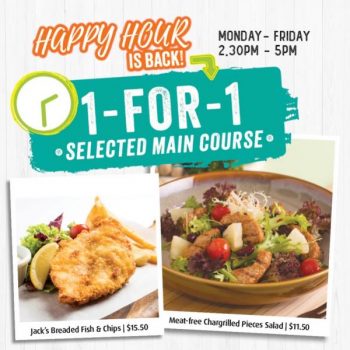 Jacks-Place-Happy-Hour-1-For-1-Promotion-3-350x350 15 Feb 2023 Onward: Jack's Place Happy Hour 1-For-1 Promotion