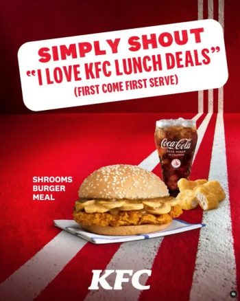 KFC-Free-Meals-Promo-350x438 1 Mar 2023: KFC Shrooms Burger Special