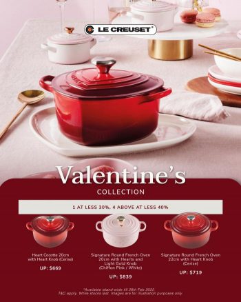 Le-Creuset-Valentines-Promotion-350x438 Now till 28 Feb 2023: Le Creuset Valentine's Promotion