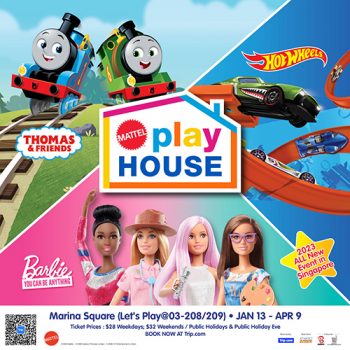 Mattel-PlayHouse-Singapore-at-Marina-Square-350x350 1 Feb-9 Apr 2023: Mattel PlayHouse Singapore at Marina Square