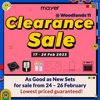 Mayer-Clearance-Sale-350x350 17-26 Feb 2023: Mayer Clearance Sale