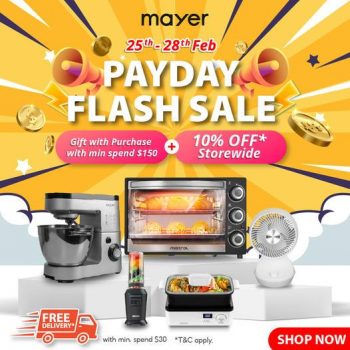 Mayer-PayDay-Sale-350x350 25-28 Feb 2023: Mayer PayDay Sale