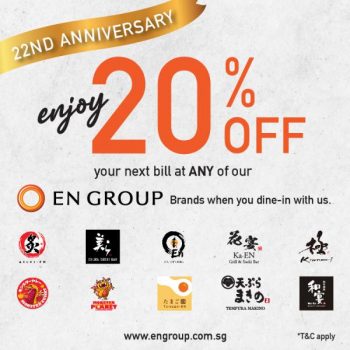 Monster-Curry-EN-Group-22nd-Anniversary-Promo-350x350 Now till 31 Mar 2023: Monster Curry EN Group 22nd Anniversary Promo