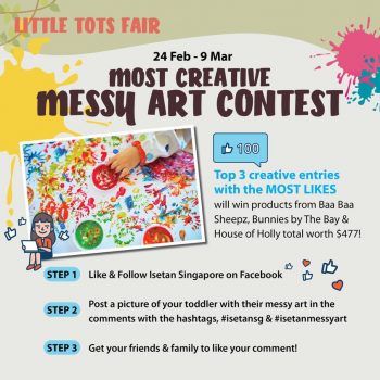 Most-Creative-Messy-Art-Contest-at-Isetan-350x350 24 Feb-9 Mar 2023: Isetan  Most Creative Messy Art Contest