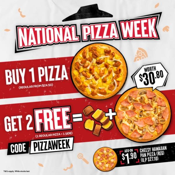 612 Feb 2023 Pizza Hut National Pizza Week Promotion SG