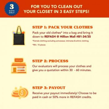 REFASH-Sell-Your-Old-Clothes-Get-Paid-at-Hillion-Mall-1-350x350 17-19 Feb 2023: REFASH Sell Your Old Clothes & Get Paid at Hillion Mall