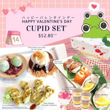 Sakae-Sushi-Valentines-Day-Cupid-Set-Promotion-350x350 11-19 Feb 2023: Sakae Sushi Valentine's Day Cupid Set Promotion