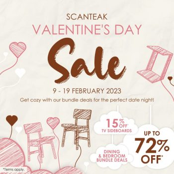 Scanteak-Valentines-Day-Sale-350x350 9-19 Feb 2023: Scanteak Valentines Day Sale