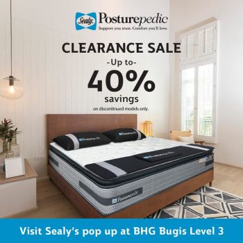 Sealy-Posturepedic-Clearance-Sale-at-BHG-350x350 8 Feb 2023 Onward: Sealy Posturepedic Clearance Sale at BHG