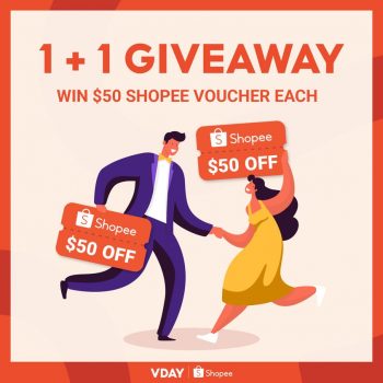 Shopee-1-1-Giveaway-350x350 Now till 14 Feb 2023: Shopee 1 + 1 Giveaway