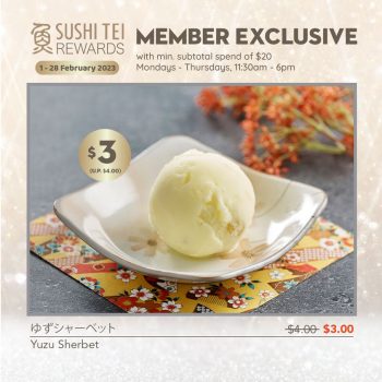 Sushi-Tei-Member-Exclusive-Deal-350x350 1-28 Feb 2023: Sushi Tei Member Exclusive Deal