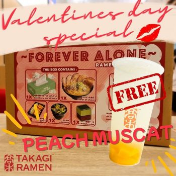 Takagi-Ramen-Valentines-Day-Special-350x350 14 Feb 2023 Onward: Takagi Ramen Valentines Day Special