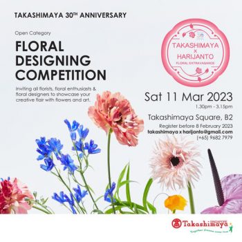 Takashimaya-Floral-Designing-Competition-350x350 11 Mar 2023: Takashimaya Floral Designing Competition