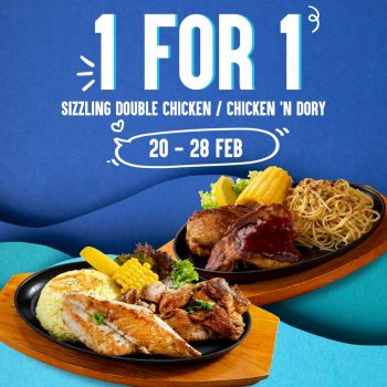 The-Manhattan-FISH-MARKET-1-for-1-Deal-350x350 20-28 Feb 2023: The Manhattan FISH MARKET Sizzling Double Chicken / Chicken 'N Dory 1 for 1 Deal