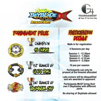 Toys-R-Us-Beyblade-Burst-Tournament-350x350 18-19 Feb 2023: Toys"R"Us Beyblade Burst Tournament