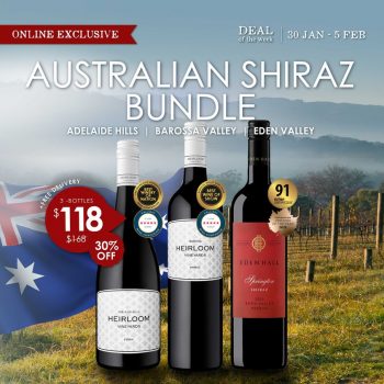 Wine-Connection-Australian-Shiraz-Bundle-350x350 Now till 5 Feb 2023: Wine Connection Australian Shiraz Bundle