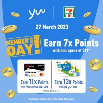 7-Eleven-Yuu-Members-Day-Promotion-350x350 27 Mar 2023: 7-Eleven Yuu Member's Day Promotion
