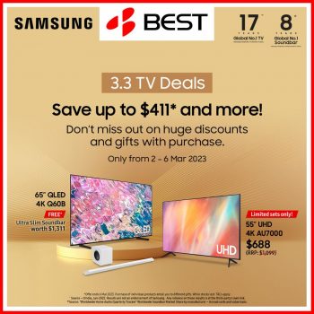 BEST-Denki-3.3-TV-Deals-350x350 2-6 Mar 2023: BEST Denki 3.3 TV Deals