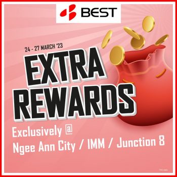 BEST-Denki-Extra-Rewards-Promo-350x350 24-27 Mar 2023: BEST Denki Extra Rewards Promo