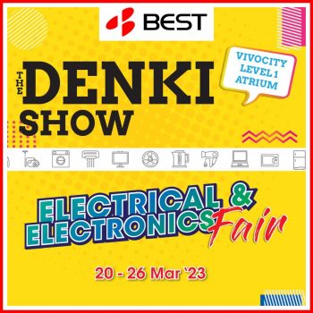 BEST-Denki-The-Denki-Show-at-VivoCity-350x350 20-26 Mar 2023: BEST Denki The Denki Show at VivoCity